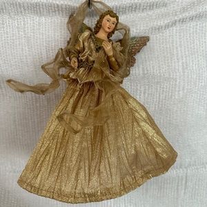 Kurt Adler  9” Gold Angel floating Ornament